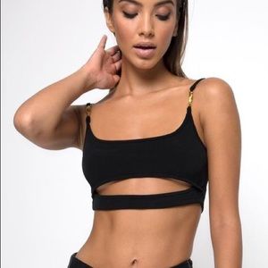 Black Crop Top